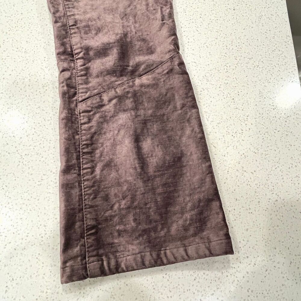 Free People Crushed Velvet Pants Size 28 – Mauve - Picture 7 of 12